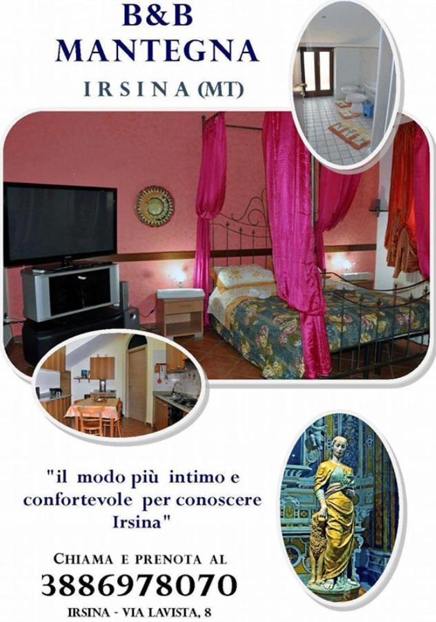 B&B Mantegna Irsina Mt 外观 照片